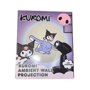 New Sanrio Kuromi Ambient Wall Projection Light Lamp USB